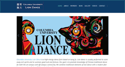 Desktop Screenshot of culiondance.com